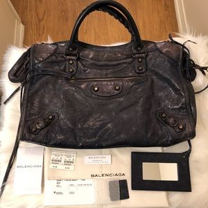 Balenciaga Classic City Bag in Officier